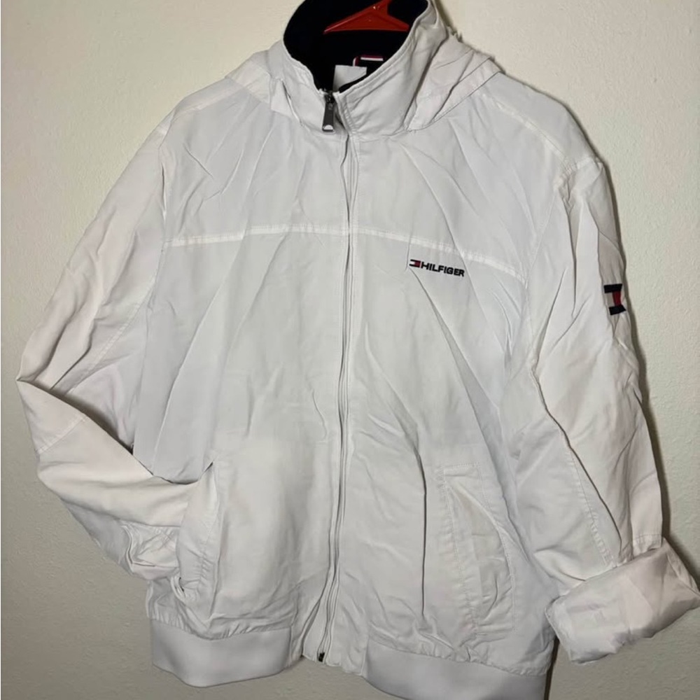 Tommy Hilfiger Classic White Windbreaker